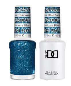 DND Gel & Matching Lacquer- 926 BLUE AURA DND Gel & Matching Lacquer
