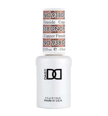 DND Gel Polish- 938 COPPER FIRESIDE