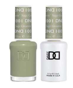 DND Gel & Matching Lacquer- 1001 SAGE GROOVIN' DND Gel & Matching Lacquer