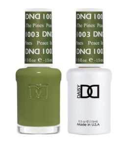 DND Gel & Matching Lacquer- 1003 PEACE IN THE PINES DND Gel & Matching Lacquer
