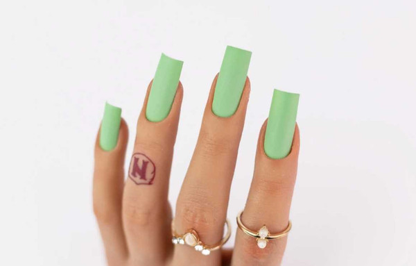M-125 Throwing Jade - NOTPOLISH 2 in 1 "M" Powder Collection ACRYLIC POWDERS