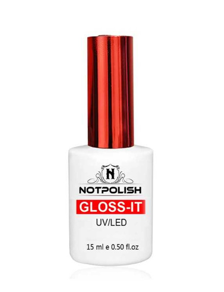 NOTPOLISH Non-cleaning High Gloss-It Topcoat 0.5oz|15ml