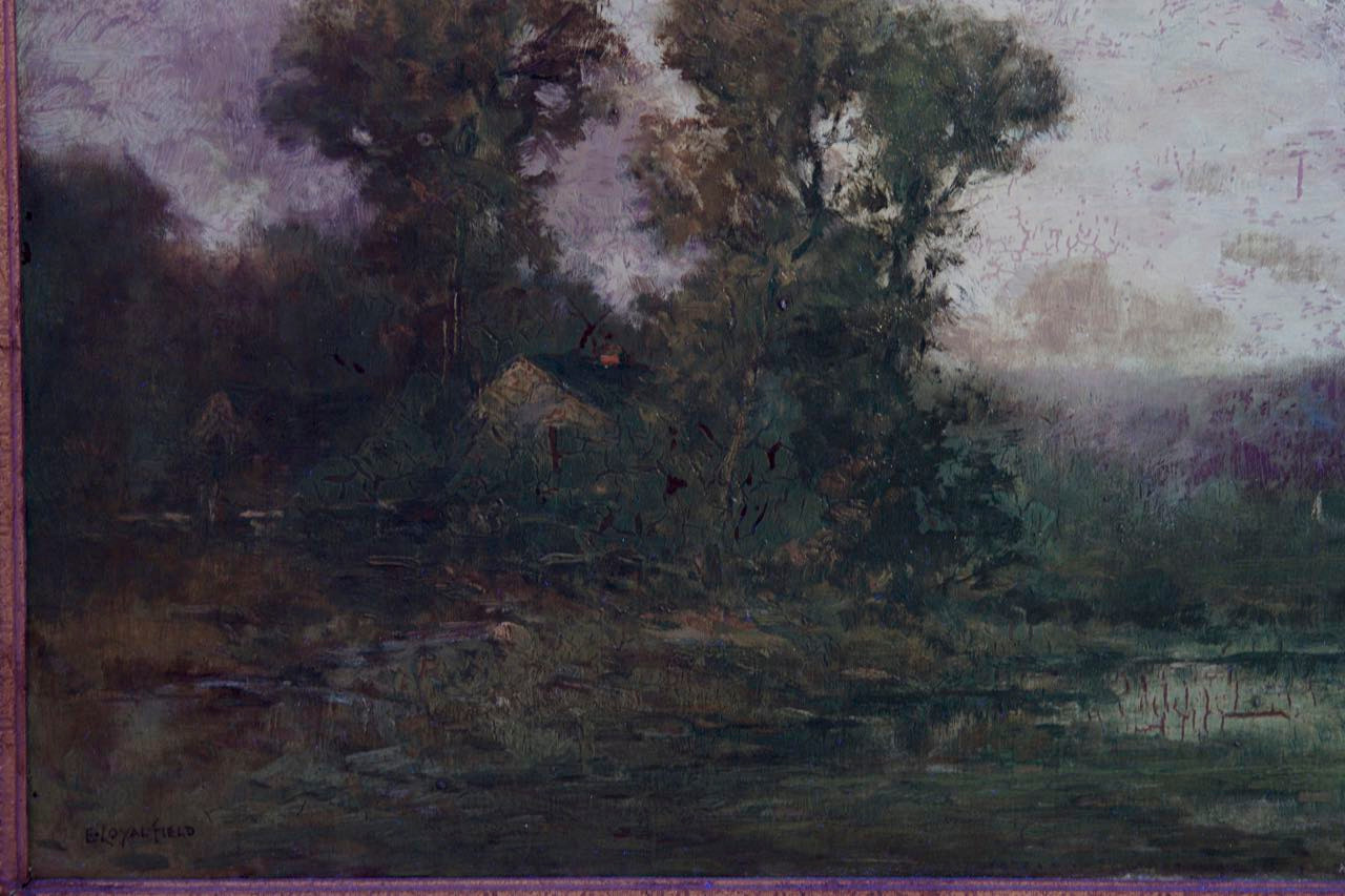 Edward Loyal Field (American, 1856-1914) Tonalist Landscape