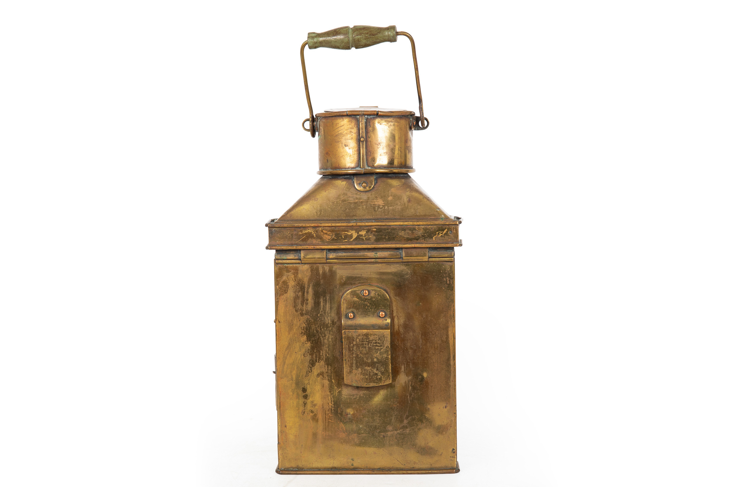 Pair of English Antique Brass Lanterns | Griffiths & Sons, circa 1907