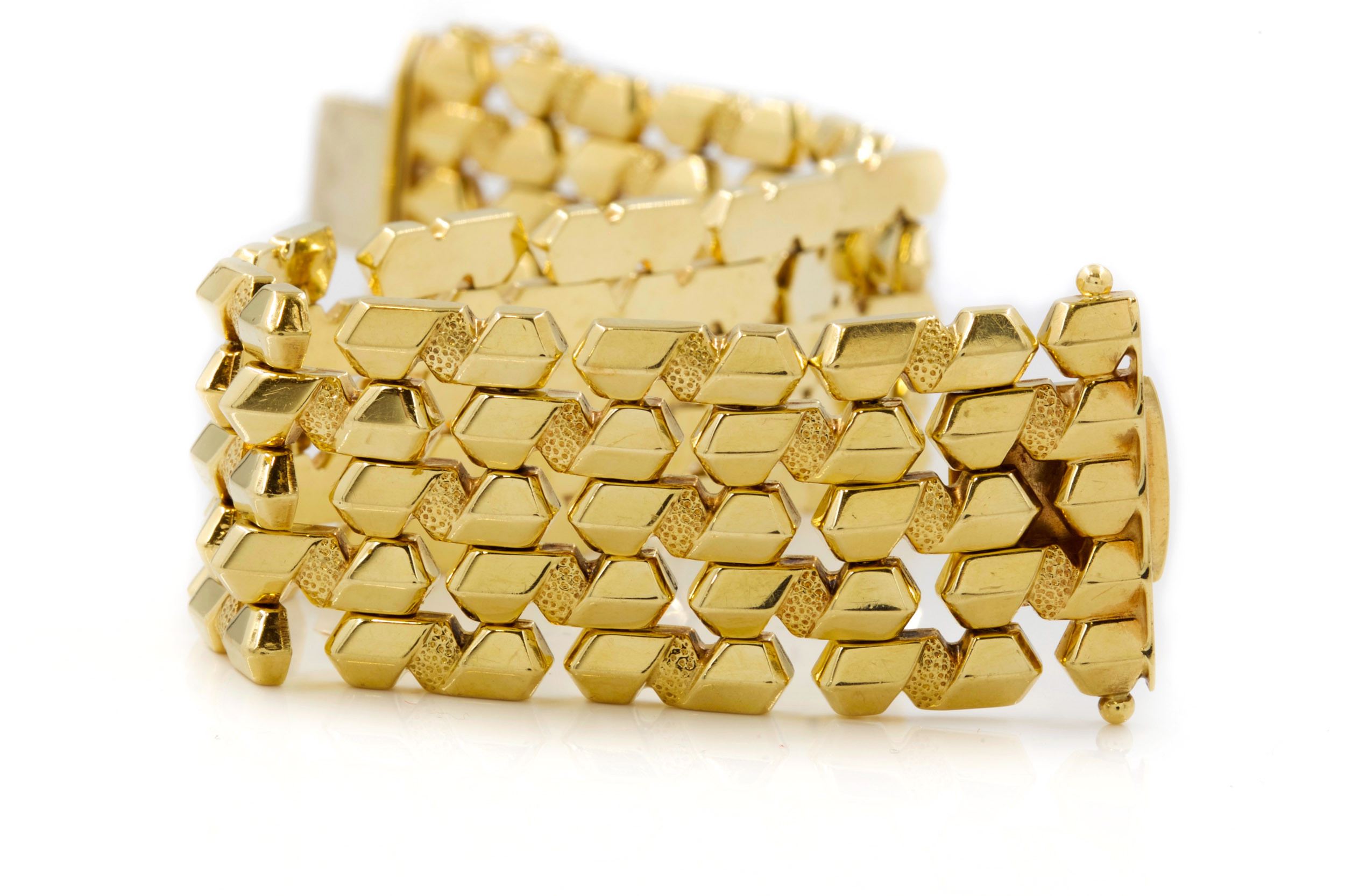 14k Italian Gold Circle Bracelet – SouthMiamiJewelers