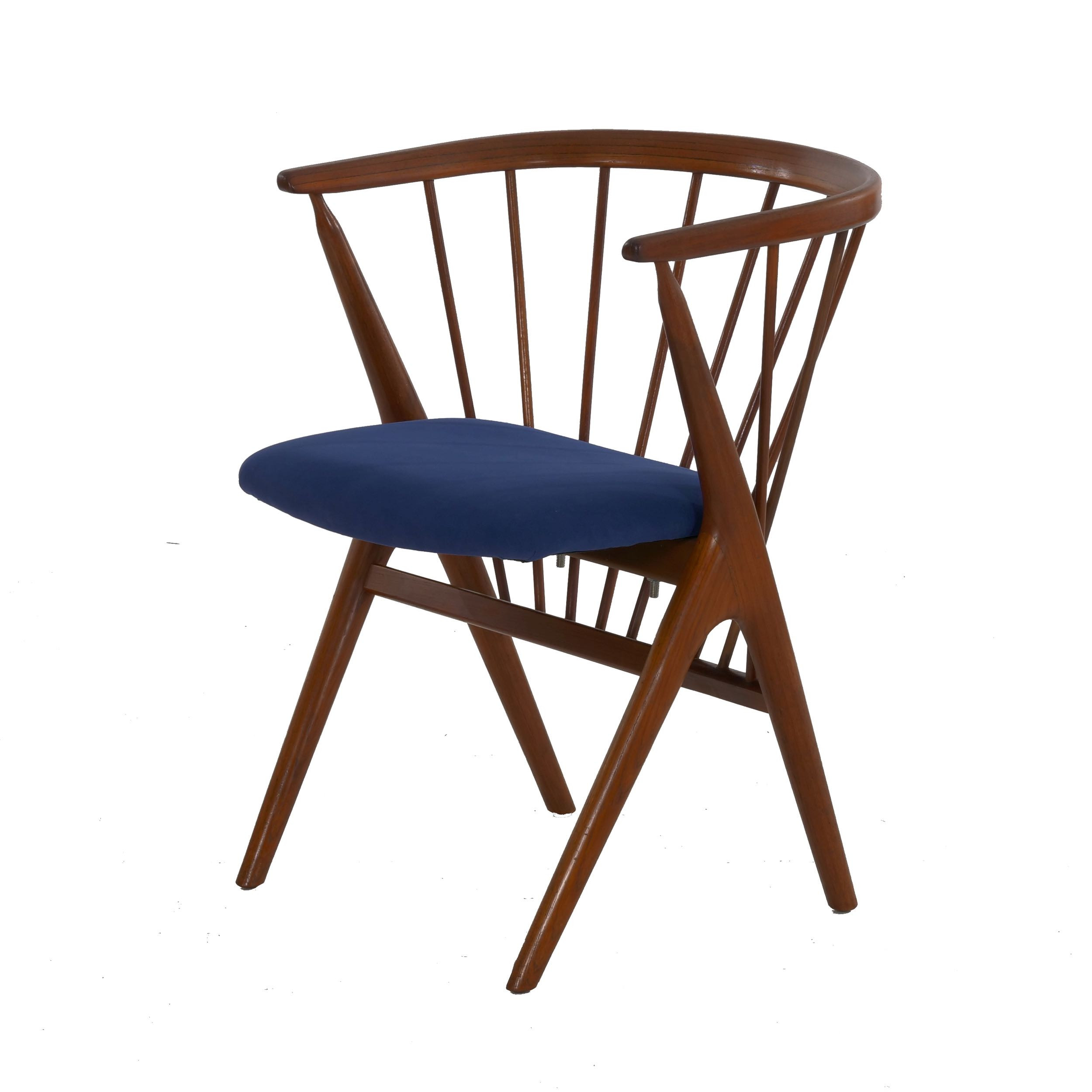 modern spindle back chair