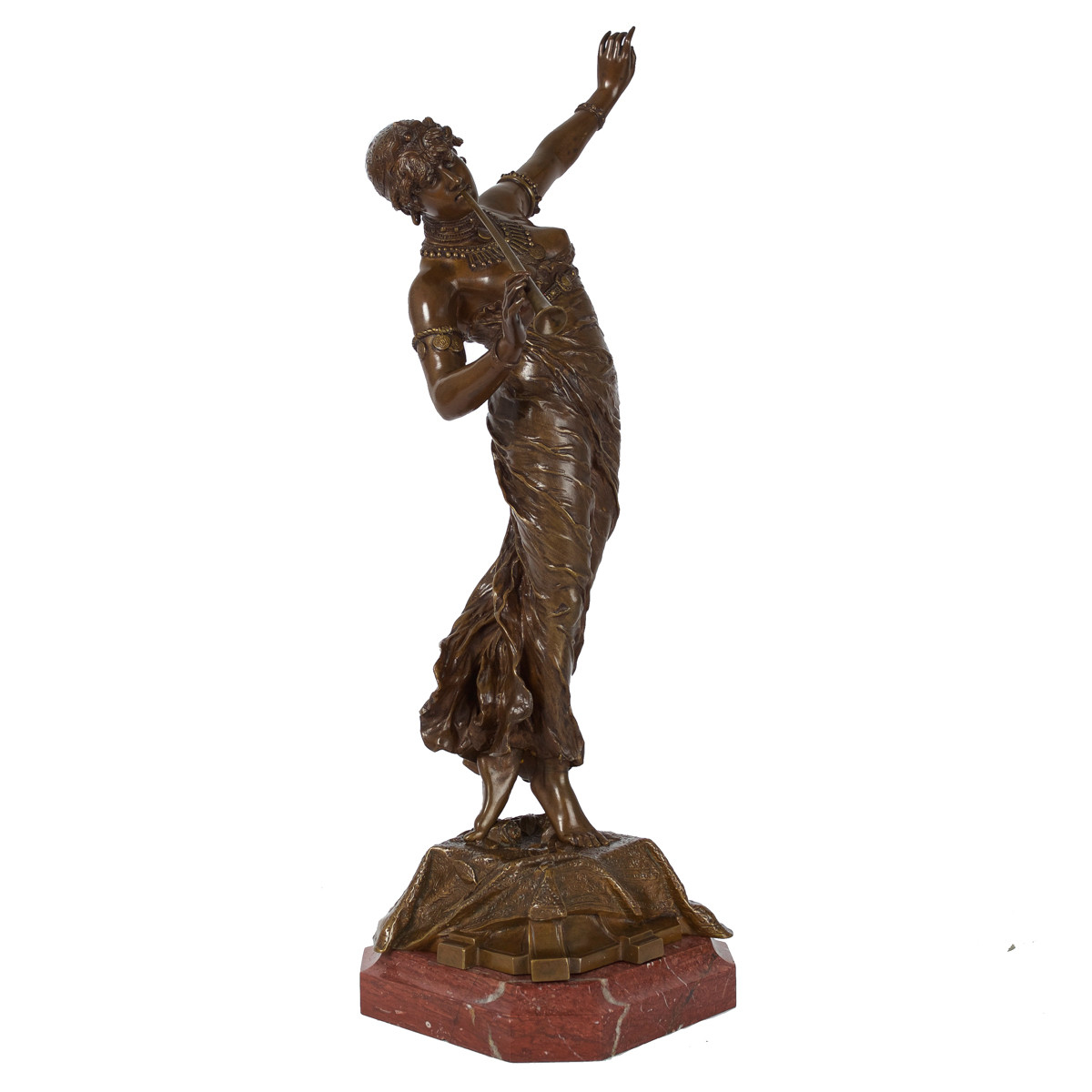 Art Nouveau Bronze Sculpture 