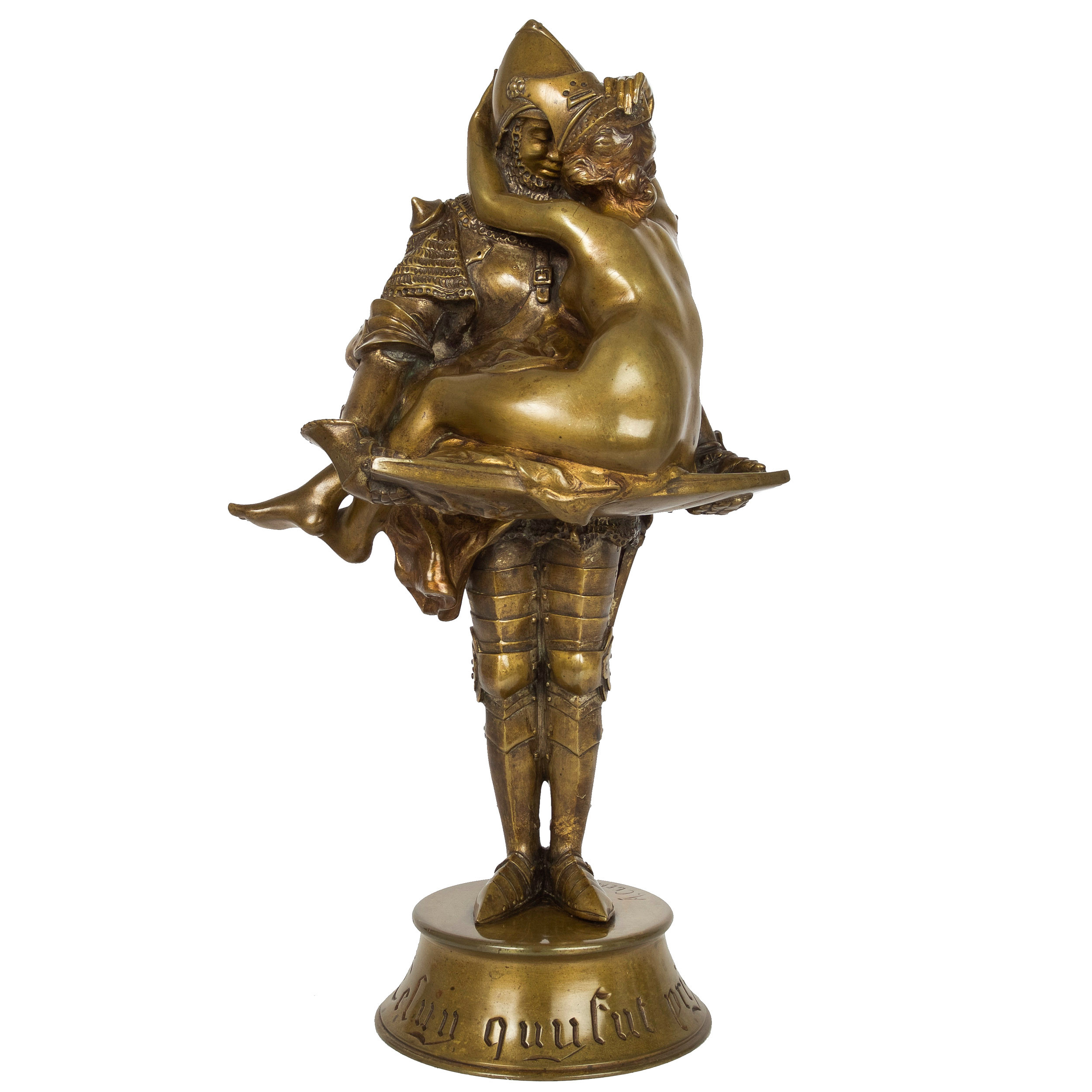 Rare Art Nouveau Bronze Sculpture 