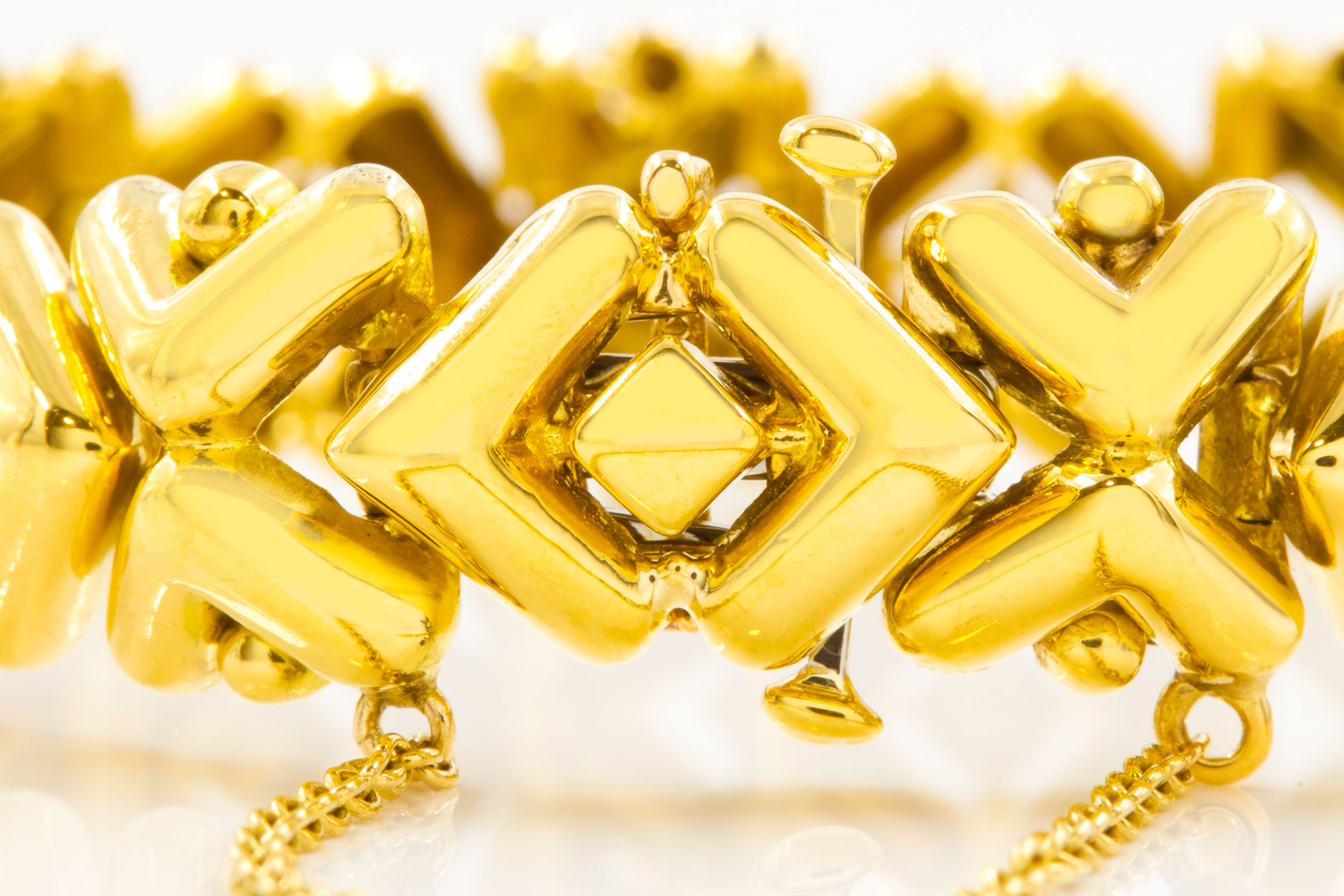 18K Gold Chevron Geometric … curated on LTK
