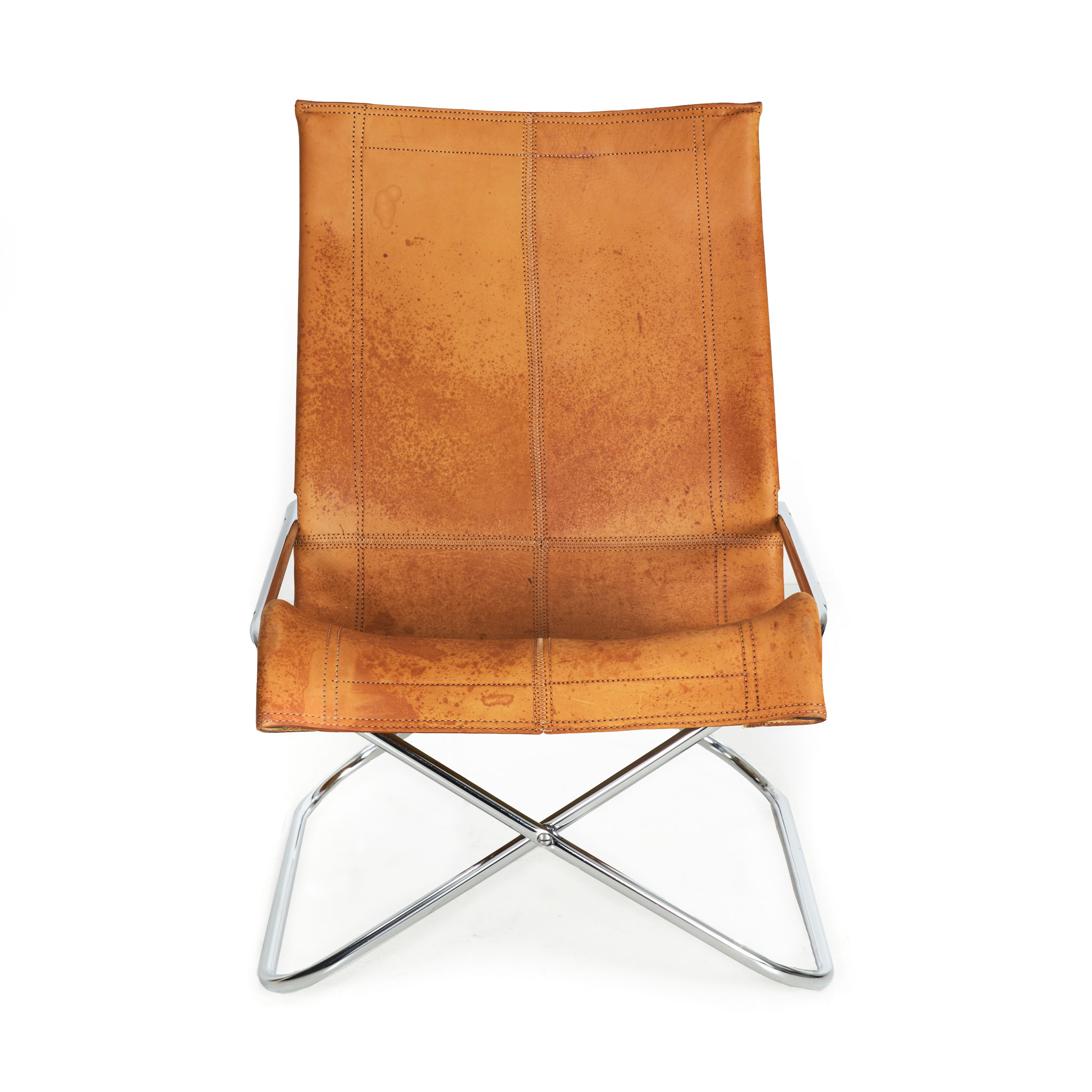 Vintage Chrome and Leather 