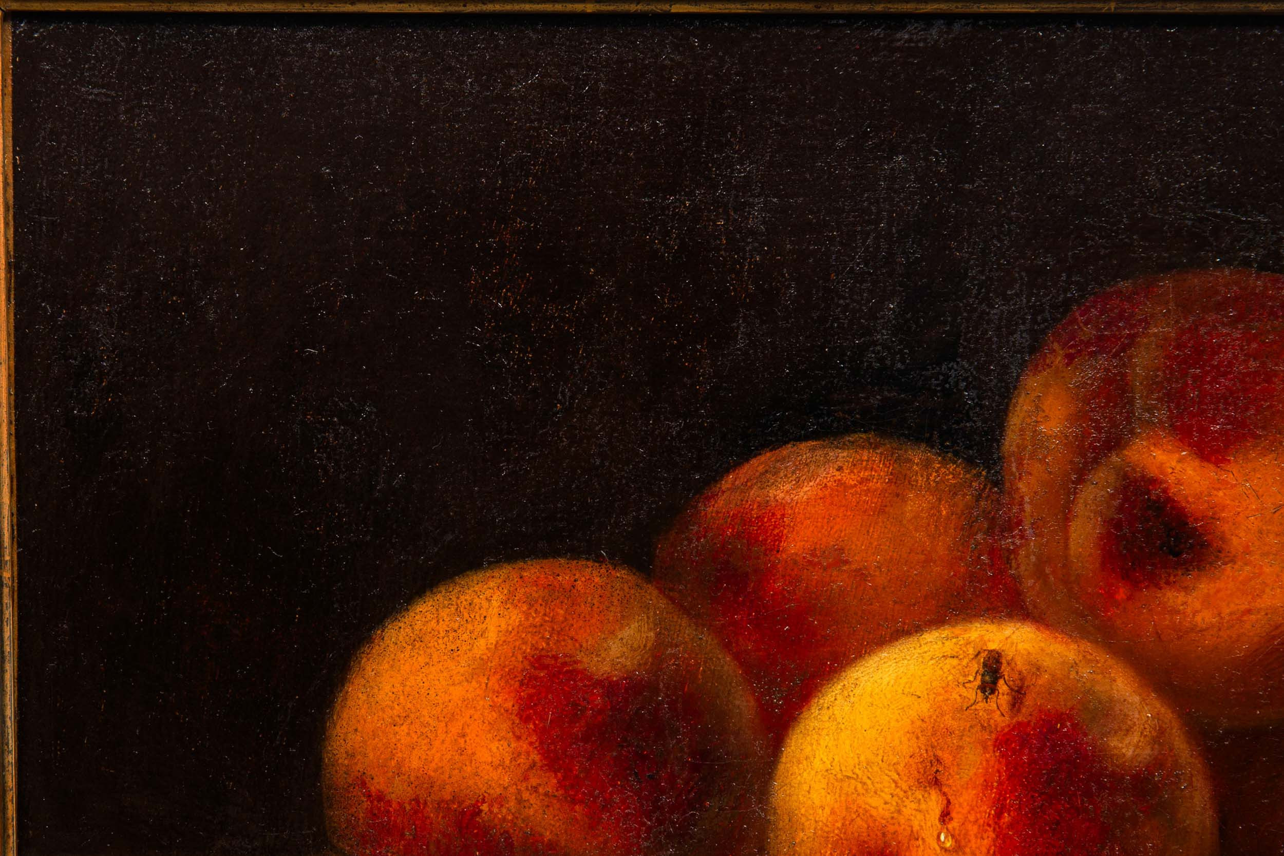 Still-Life of Six Peaches in a Bowl | Morston C. Ream