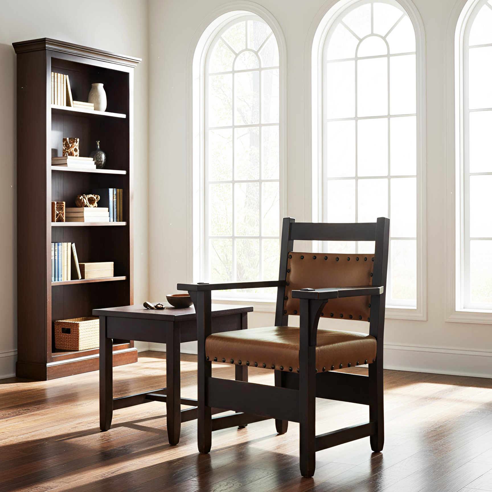 Arts & Crafts Oak Arm Chair | Model 360, Gustave Stickley