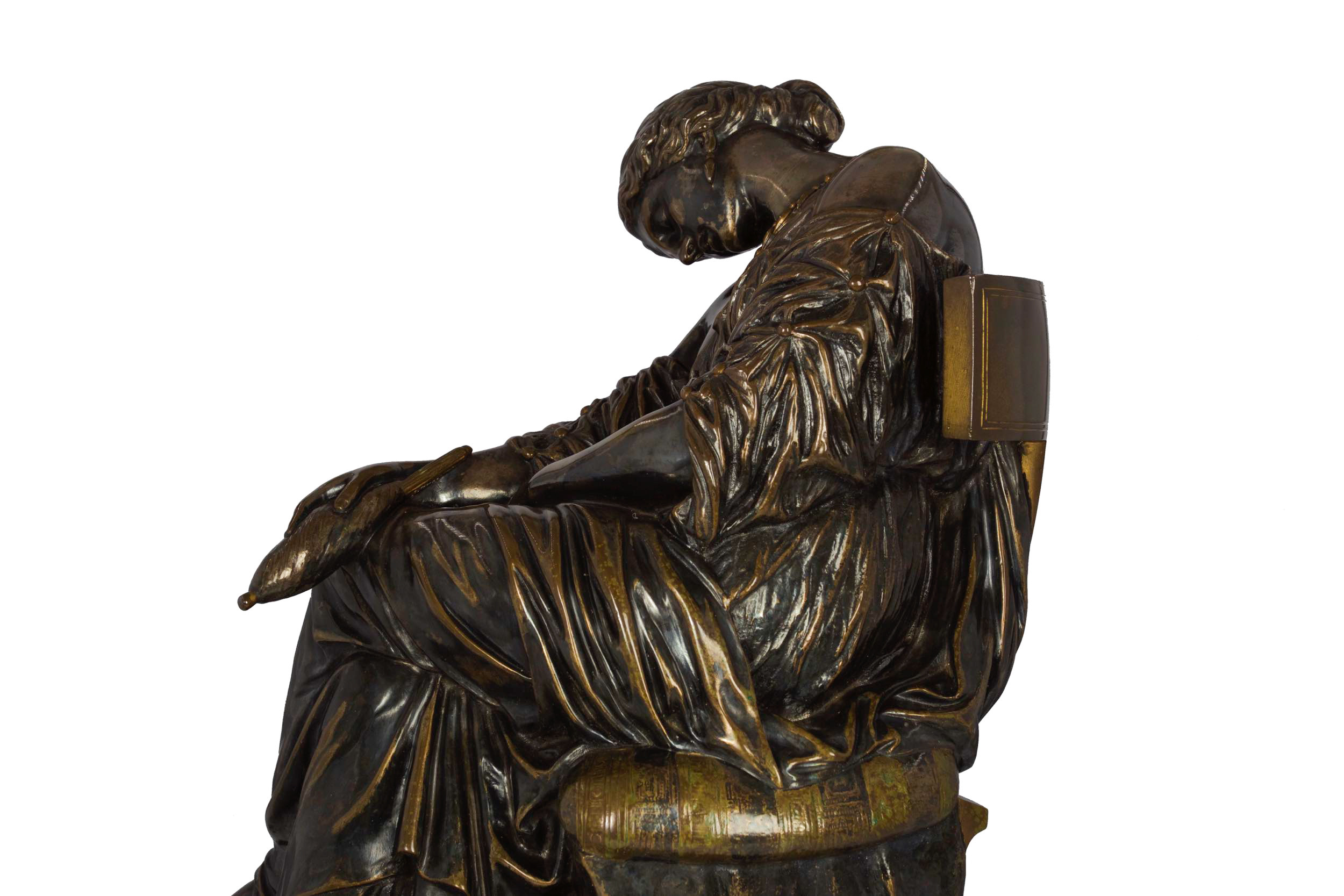 sværd Galaxy Trolley Penelope Sleeping", bronze sculpture | Pierre Jules Cavelier (French,  1814-94)