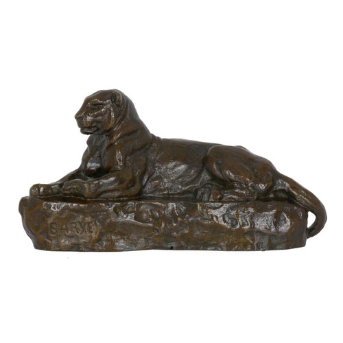"Panthere De L’inde No 1", bronze sculpture | Antoine-Louis Barye