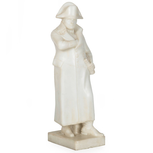 Carved Alabaster Statue of Napoleon