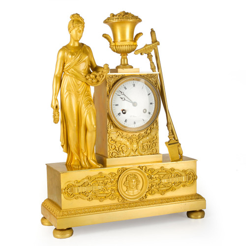 Empire Ormolu Mantel Clock | Etienne Tavernier, circa 1815 
