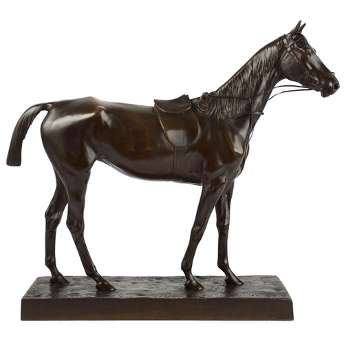 Equestrian Model of a Stallion | Joseph Cuvelier (French, d. 1870)