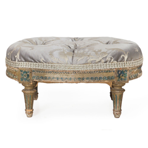 Louis XVI Painted Footstool | French, late 18th century