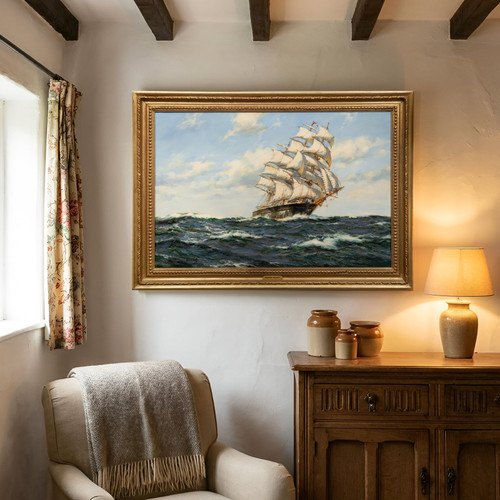 "Clipper Ship: Red Cloud" | Henry Scott R.S.A.