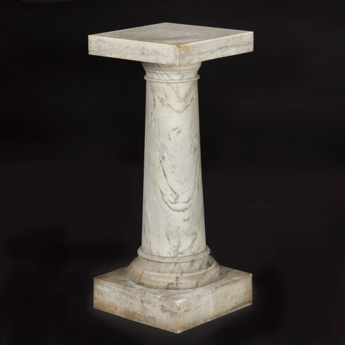 Italian Marble Pedestal | late 19th century