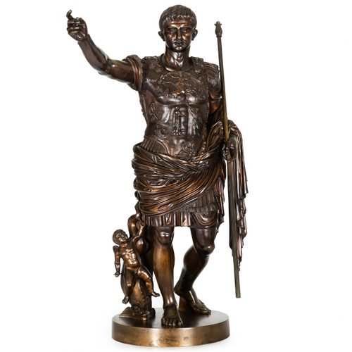Augustus of Prima Porta | cast by Boschetti, Rome ca. 1870