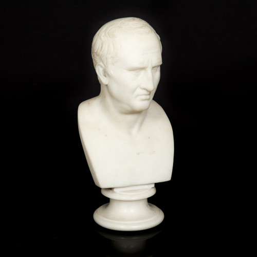 Library Bust of Marcus Tullius Cicero | Italian, 19th Century
