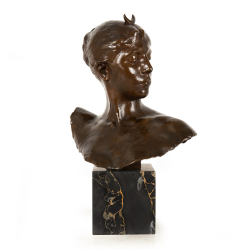 "Bust of Diana the Huntress" (1882) | Jean-Joseph-Alexandre Falguière