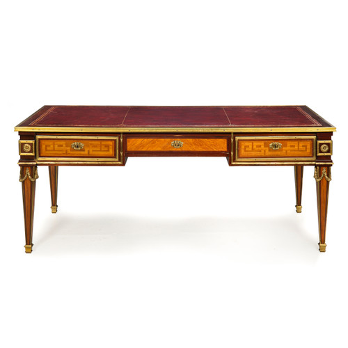 French Bureau Plat | after designs by Philippe Claude Montigny