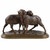 Isidore Bonheur (French, 1827-1901) Antique Bronze Sculpture of Sheep