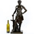 Alfred Boucher Bronze Sculpture of Foundryman cast by Siot-Decauville Foundry