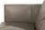 Gamma Arredamenti "Alfred" Stitched Leather 3-Seater Sofa