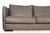 Gamma Arredamenti "Alfred" Stitched Leather 3-Seater Sofa