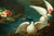 "Ducks in a Picturesque Garden" | Italiante Landscape Painting