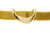 Vintage 14K Woven Gold Choker Necklace with Diamond Slide