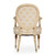 French Art Deco White Lacquered Arm Chairs | ca. 1940s