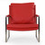 Brushed Steel Cube Lounge Chair, 20th Century