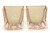 Leather-Bound Cerused Rattan Dining Chairs and Table | McGuire