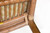 Leather-Bound Cerused Rattan Dining Chairs and Table | McGuire