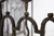 Massive 19th Century French Wrought Iron Marble Top Console Table