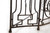 Massive 19th Century French Wrought Iron Marble Top Console Table