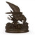 Exquisitely chiseled and cast, as is almost always the case with lifetime works by Moigniez, this fine cabinet bronze is full of life and motion. 