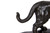 “Jaguar Debout, no. 1”, patinated bronze by Antoine-Louis Barye, Barbedienne