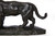 “Jaguar Debout, no. 1”, patinated bronze by Antoine-Louis Barye, Barbedienne