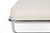 Chrome and Raw Silk Daybed | Brayton International, ca. 1970