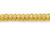 14 Karat Yellow Gold Triple-Link Chain Bracelet | 44 grams