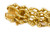 14 Karat Yellow Gold Triple-Link Chain Bracelet | 44 grams