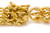 14 Karat Yellow Gold Triple-Link Chain Bracelet | 44 grams