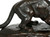 "Panther Attacking a Civet", bronze sculpture | Antoine Louis Barye