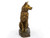 "Berger Allemand Assis" (German Shepherd), bronze sculpture | Louis Riché