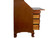 Chippendale Mahogany Bookcase on Oxbow Desk | Massachusetts c. 1780